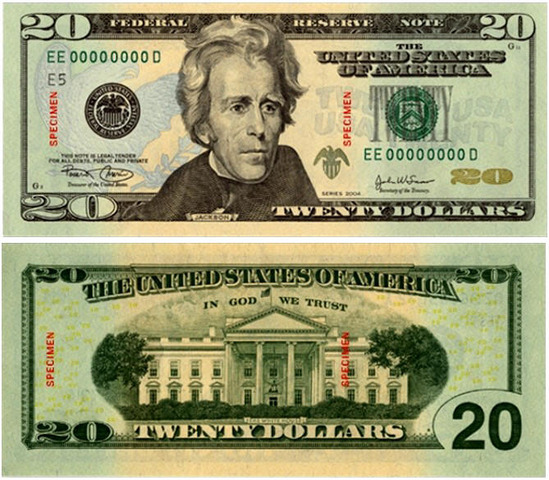 New $20 bill