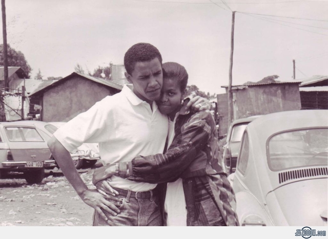 Barack Meets his Future Wife Michelle
