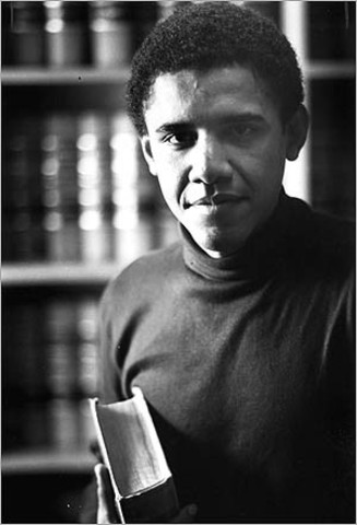 Barack Becomes the First Black President of the Harvard Law Review