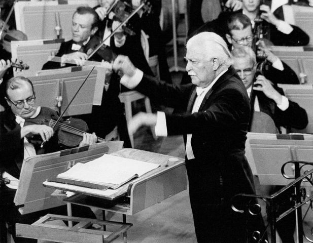 "Sleigh Ride" performed by the Boston Pops