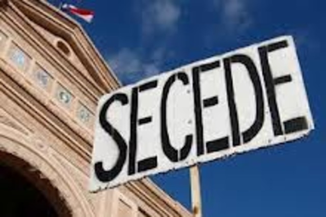 South Carolina secedes from the Union