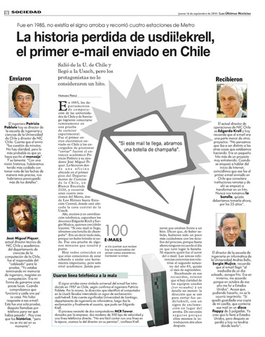 Prógrama de Correo Electronico