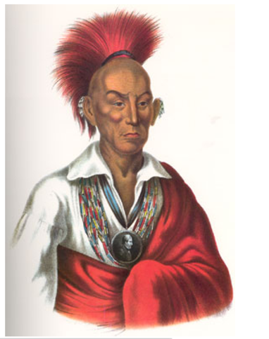 Captain in the War of Black Hawk 1832