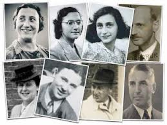 Anne Frank and others go into hiding