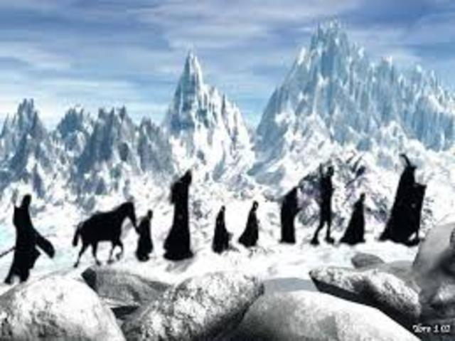 Book:2 Chapter:3 The Fellowship travels to Caradhras