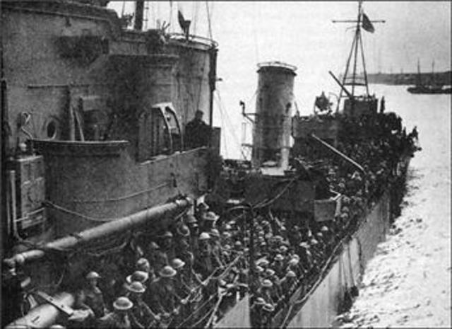 Italy declares war on France and Great Britain