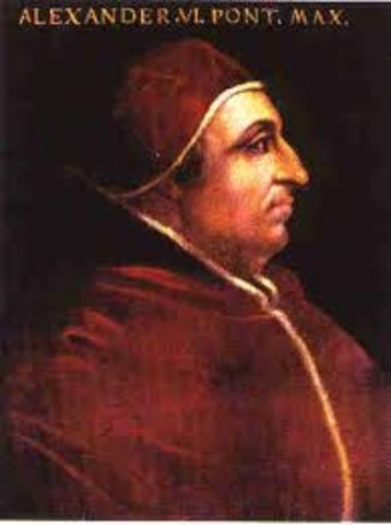 Rodrigo Borgia becomes Pope Alexander VI