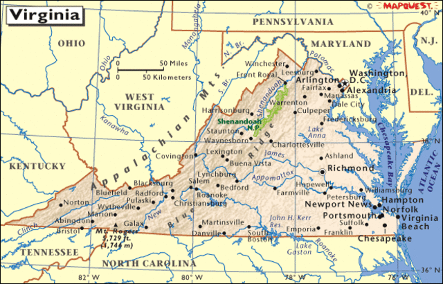 Virgina Secedes From Union, Joins Confederation
