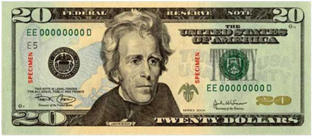 New $20 bill