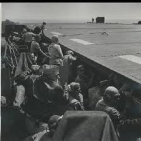 Start of the War in the Pacific Theater