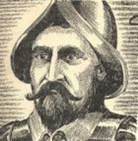 Spanish explorer in NA