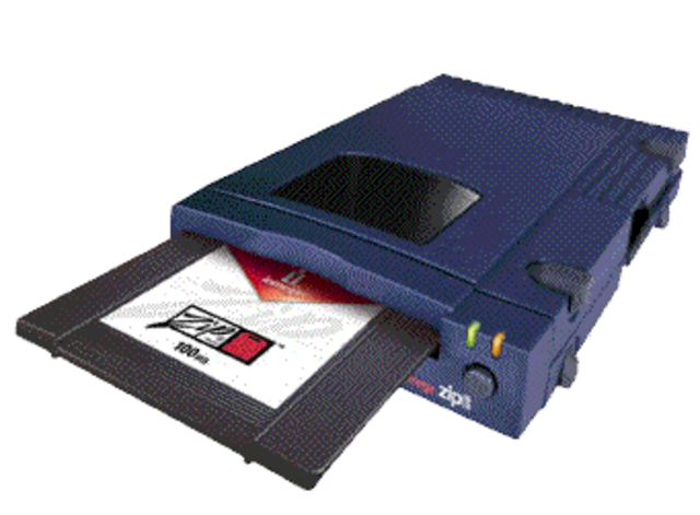 Iomega Corp introduced the floppy disc