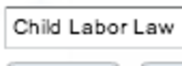 Child Labor Law