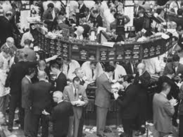 The day the stock market crashed was the begining of the great deprestion, during this time hoover was still trying to use propaganda to make people think it was all oki.