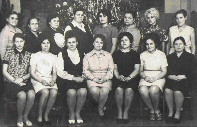 Фото сотрудников работавших под руководством Тименовской П.В.