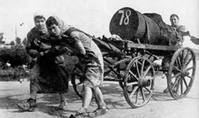 German Jews ordered into forced labor.