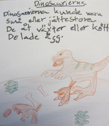 Dinosaurierna. 230-65 miljoner år sedan.