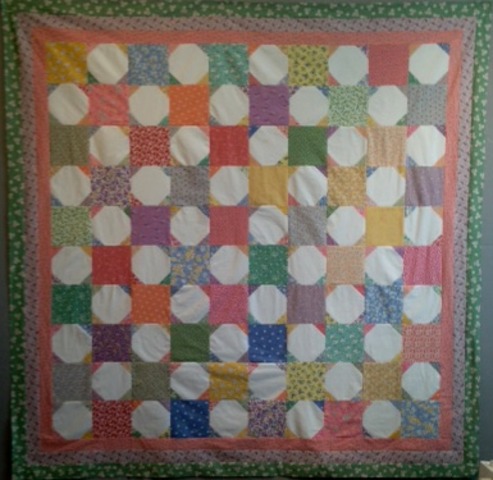 Snowballs Quilt top done