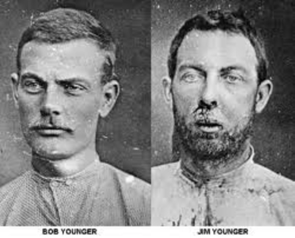 Younger Brothers entered the Minnesota State Penitentiary in Stillwater