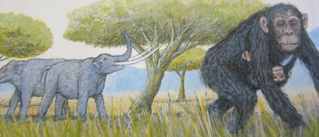 Däggdjur på land. 65-2 miljoner år sedan