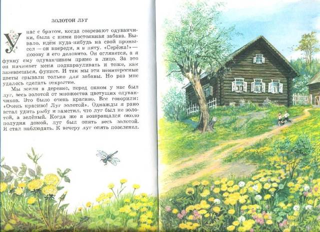 Сборник "Золотой луг". Сборник "Моя страна". Летняя поездка в деревни ХмельникиИ Новосёлки Переславского района Ярославской области.