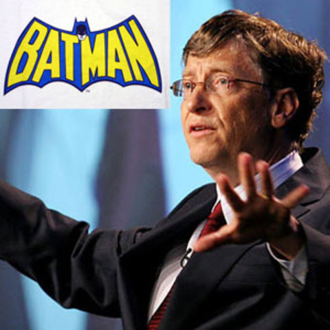Bill Gates admits he is Batman