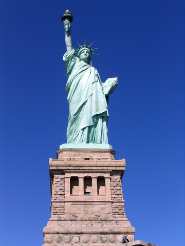 Unveiling of the Statue of Liberty