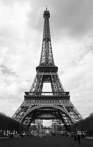 Eiffel Tower built