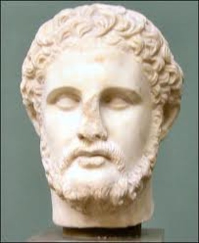 Philip of Macedonia takes control of Greece.