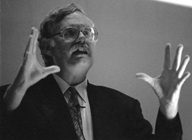 Astrophysicist Frank Tipler plots paths around a vast, imaginary spinning cylinder, confirming that paths through time can exist.