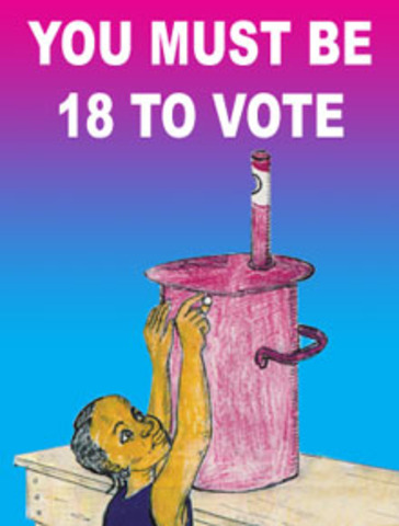 Voting age lowered to 18