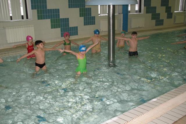 Посещение бассейна "Октан