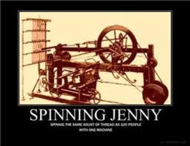 The Spinning Jenny - James Hargreaves