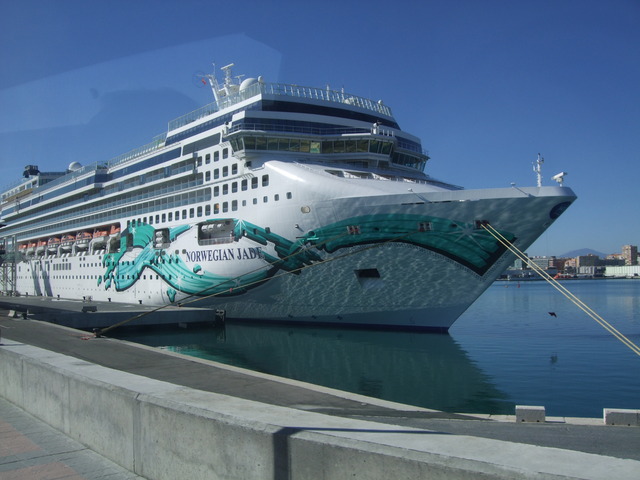 Depart Barcelona on Norwegian Jade