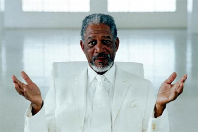Freeman in Bruce Almighty