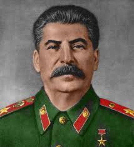 Stalin’s dictatorship is established (USSR)