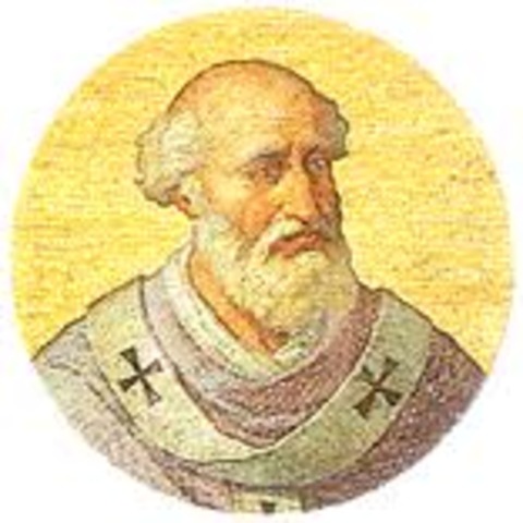 Pope Urban II mounted a platform