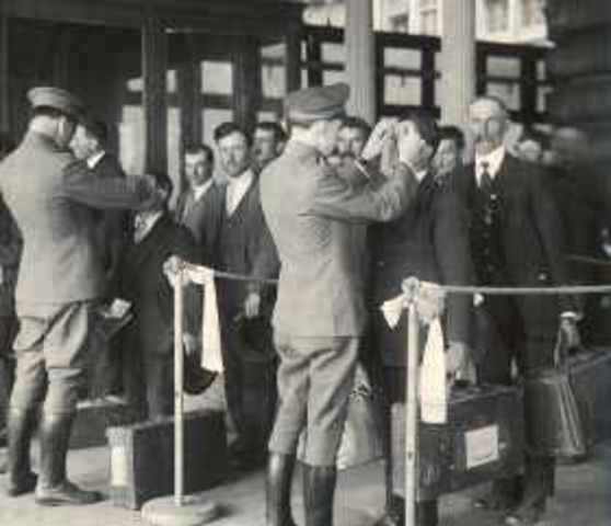Arriving At Ellis Island