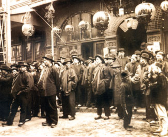 The life in china town