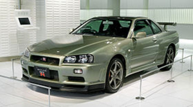 the nissan GT-R R34 was made