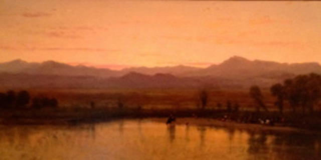 Twilight on the Plains, Platte River, Colorado