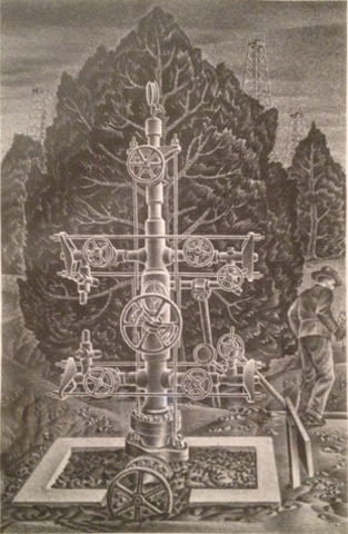 Oil man's Christmas tree