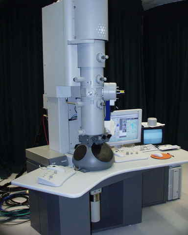 The first transmission electron miscroscope