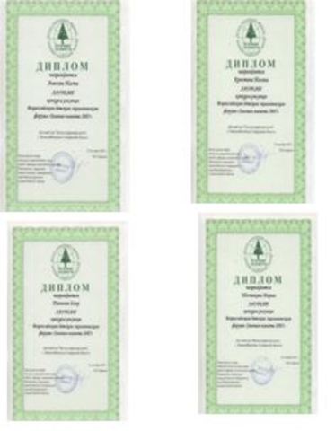 Достижения воспитанников (2007-2008)