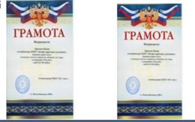 Достижения воспитанников (2010-2011)