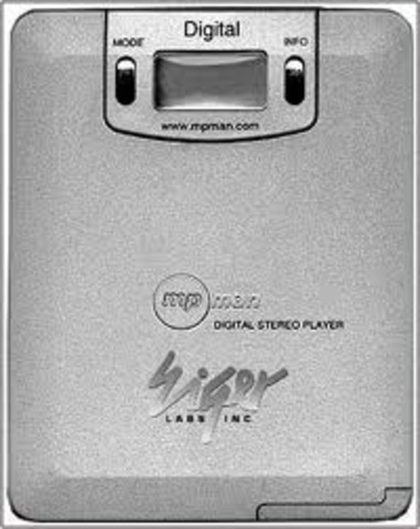 First portable MP3 player