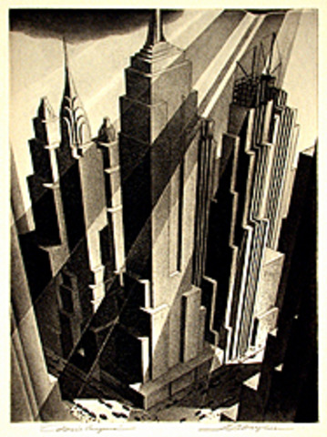 Working on a skyscraper