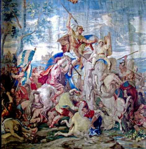 Find Alexandria Wins Battle Guagamela ( Arbela) against Darius