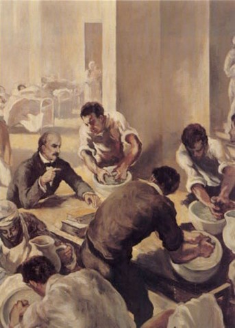 Semmelweis tested his hypothesis about puerperal sepsis