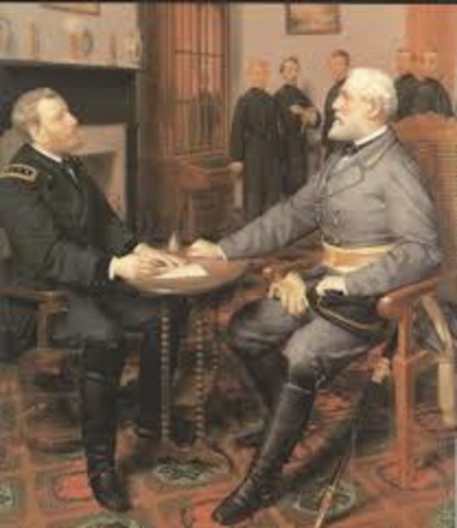 Surrender at Appomattox Courthouse